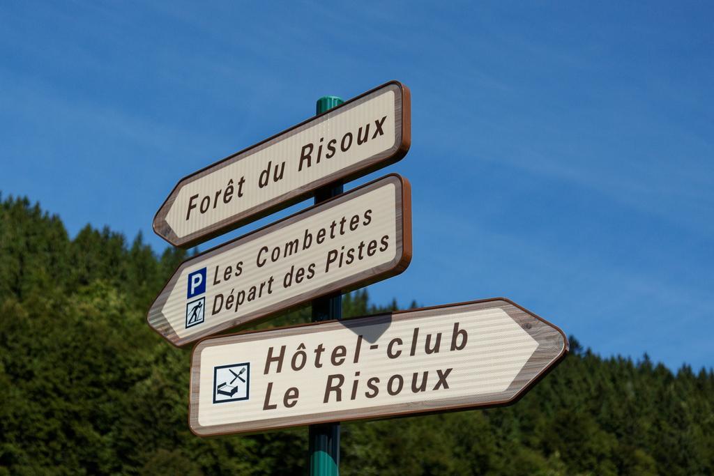 Hôtel Club Le Risoux Bois-dʼAmont Exterior foto